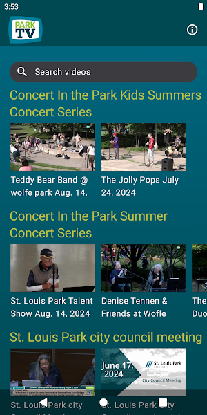 ParkTV Screenshot 3