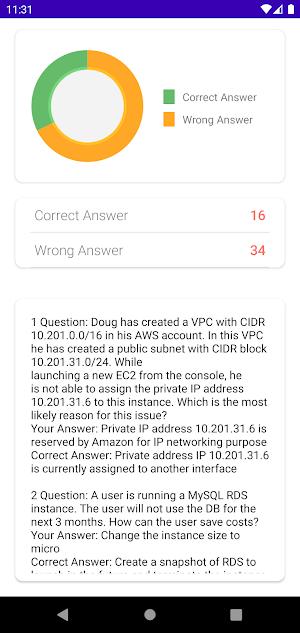 AWS DVA-C02 Exam Practice Screenshot 1