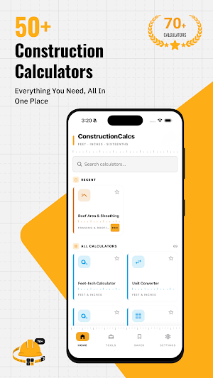 ConstructionCalc: Builder Pro Screenshot 1