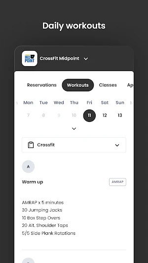 CrossFit Midpoint Screenshot 3