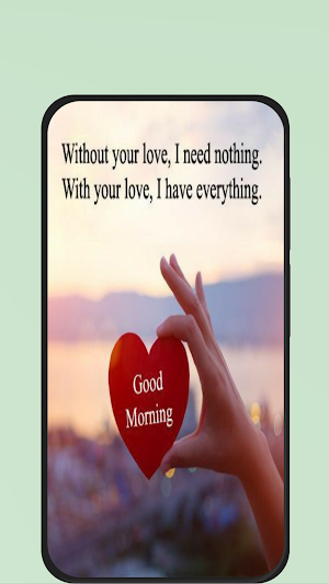 good morning love pic Screenshot 2