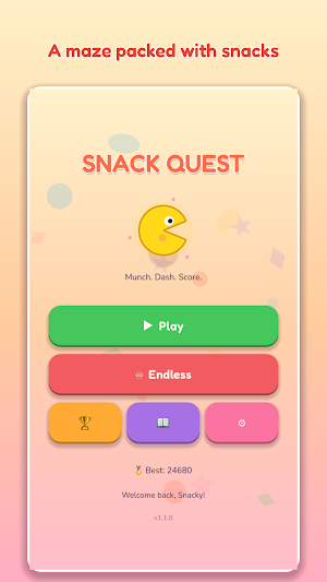 Snack Quest: Maze Arcade Screenshot 0