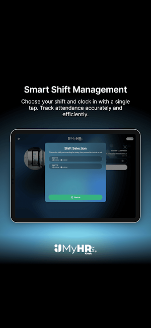 MyHR 724 Kiosk Screenshot 2
