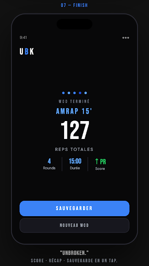 Unbroken - WOD, PR & Timer Screenshot 3