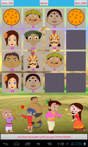 Chhota Bheem 2048 Game Screenshot 3