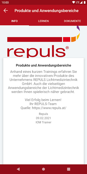repuls App Screenshot 1