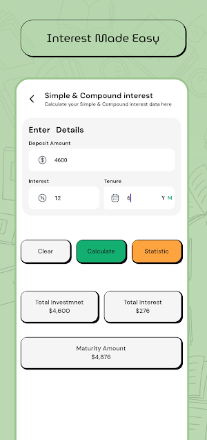 Finance Calculator EMI SIP FD Screenshot 1