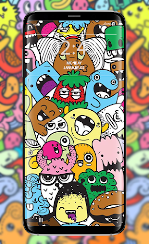 Doodle Art Wallpaper Screenshot 2