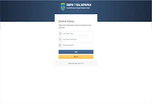 Exam Client SMPN 7 Balikpapan Screenshot 2