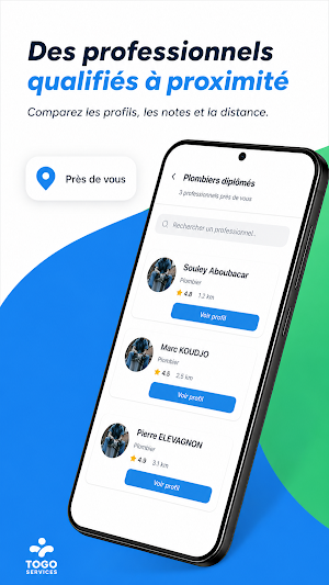 TOGO SERVICES Screenshot 1