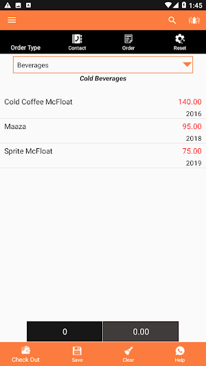 TriggerPOS Waiter Order System Screenshot 3