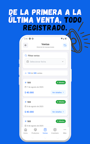 InvenTi - Gestion de venta POS Screenshot 2