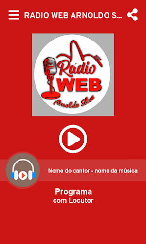 Rádio Web Arnoldo Silva Screenshot 1