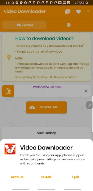 All Social Video Downloader Screenshot 2