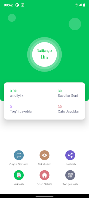 Biologiyadan Testlar Screenshot 3