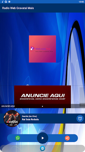 Rádio Web Gravatai Screenshot 0