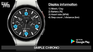 LMwatch simple chrono Screenshot 1