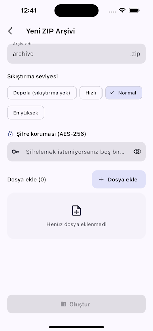 Rar Açma Programı - UnZip, 7z Screenshot 1