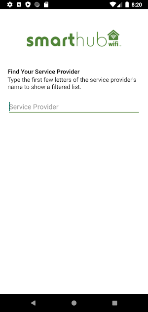 SmartHub Wifi Screenshot 0