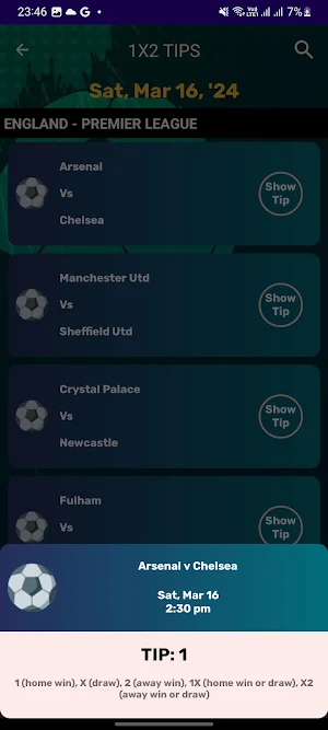 Daily Sure Betting Tips Screenshot 1