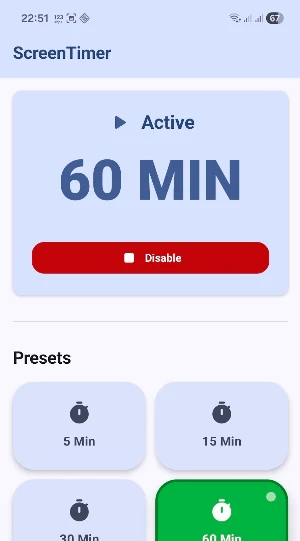 Screen Timer Screenshot 3