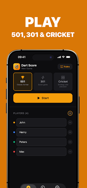Darts Scorekeeper Screenshot 0