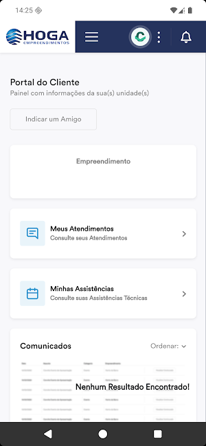 Hoga - Portal de Clientes Screenshot 1
