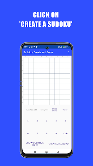 Sudoku Creator and Solver App Screenshot 0