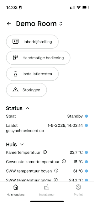 Weheat install Screenshot 3