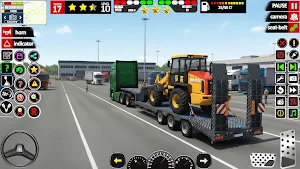 Euro Truck Driving Game 3D Screenshot 1