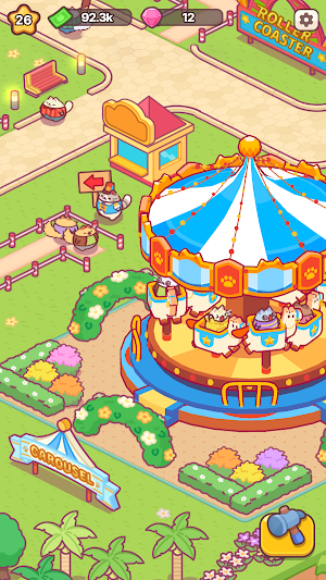Cat Theme Park : Cute Tycoon Screenshot 3