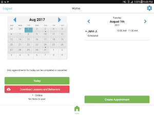 Autism Data: Skills® LogBook L Screenshot 1