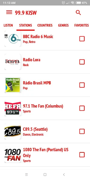 99.9 KISW FM Seattle Screenshot 3