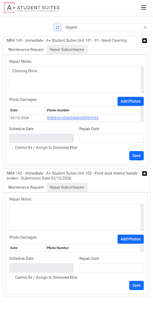 Astudents Subcontractor Screenshot 3