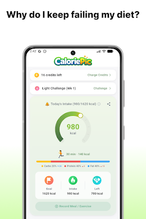CaloriePic - AI Diet Tracker Screenshot 1