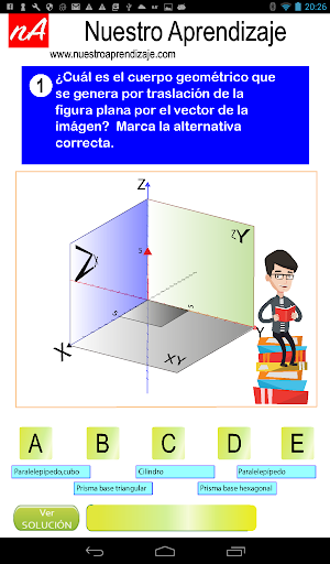 Cuerpos geométricos, generar Screenshot 2