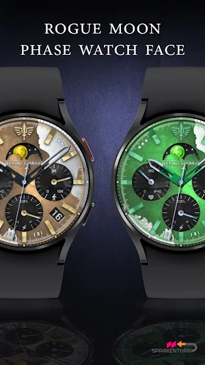 Rogue Moon Phase Watch Face Screenshot 2