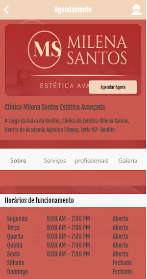 Clínica Milena Santos Screenshot 0