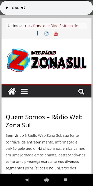 Radio Zona Sul Rio Grande Screenshot 2