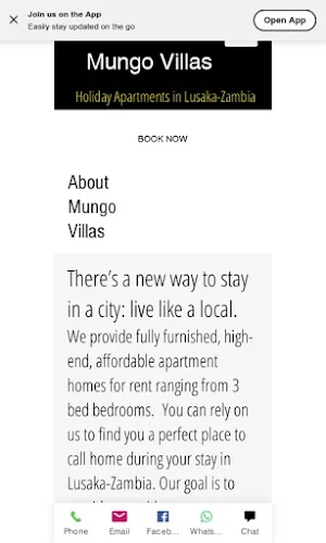 Mungo Villas Screenshot 0