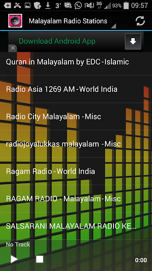 Malayalam Radio Music & News Screenshot 3