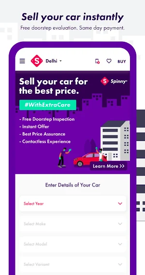 Spinny - Buy and Sell Used Cars Screenshot 3