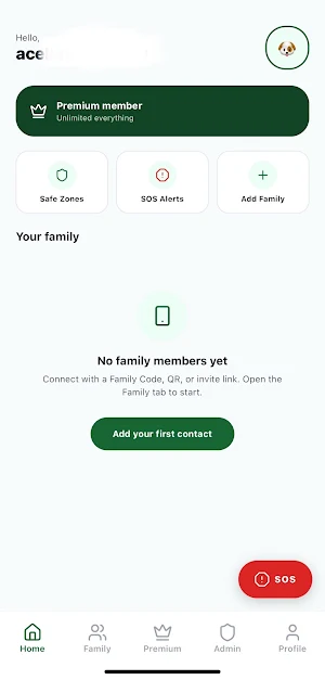 Kindred – Family Safety Screenshot 0
