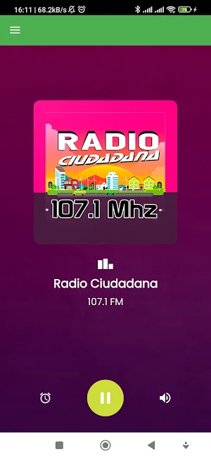 Radio Ciudadana FM 107.1 Screenshot 1