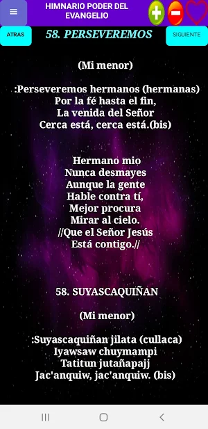 Himnario Poder del Evangelio Screenshot 3