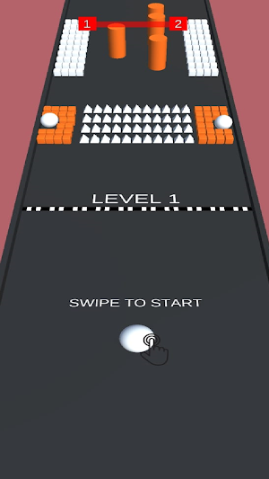 Balls Bumps 3D:Color Push game Screenshot 3