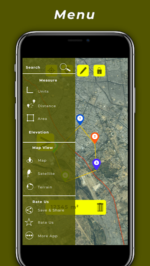 Distance Calculator Map Land Measurement Screenshot 3
