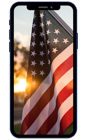 American Flag Wallpaper Screenshot 1