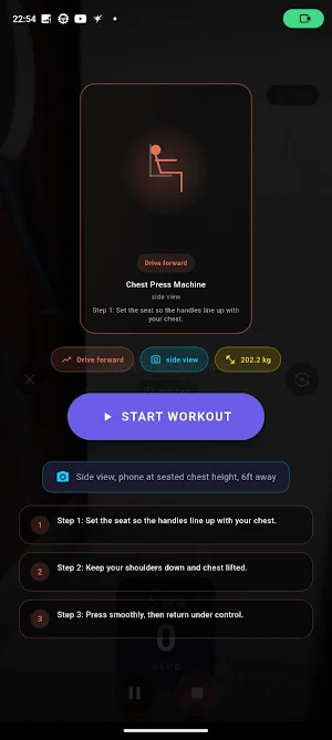 Rapsy AI - Rep Counter Screenshot 3