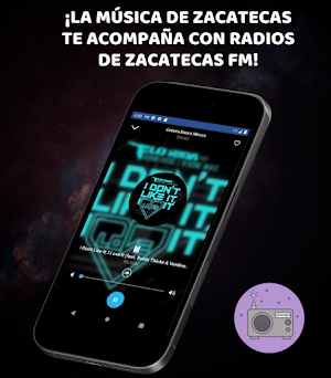 Radios de Zacatecas FM Screenshot 1
